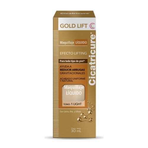 CICATRICURE GOLD LIFT MAQUILLAJE Light x 30 ml