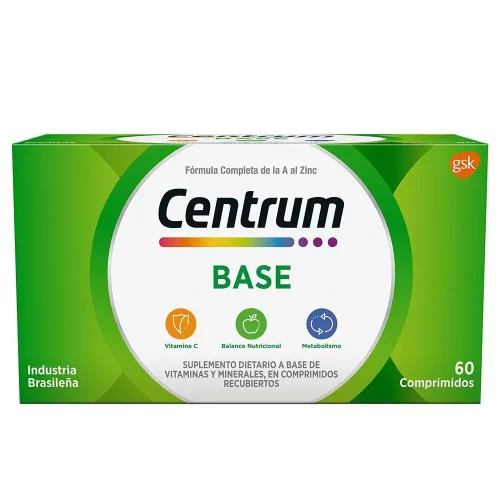 CENTRUM BASE MULTIVITAMÍNICO FRASCO X 60 COMPRIMIDOS