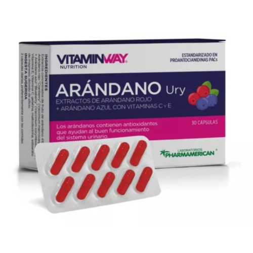 SUPLEMENTO VITAMIN WAY ARANDANO URY X 60 U