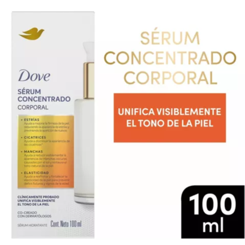 DOVE SERUM CONCENTRADO CORPORAL ESTRIAS CICATRICES 100ML