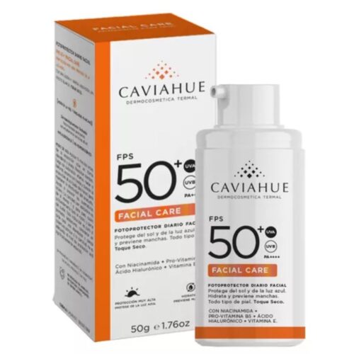 CAVIAHUE FACIAL CARE FPS50+ TOQUE SECO 50G