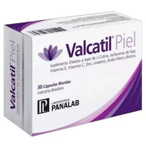 VALCATIL PIEL 30 CÁPSULAS BLANDAS CABELLO UÑAS FUERTES SANOS SABOR NO