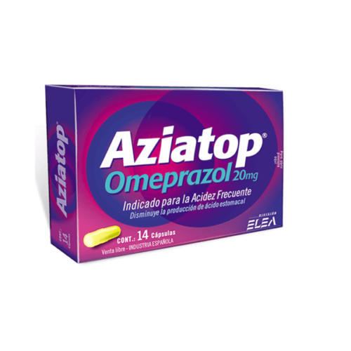 AZIATOP OMEPRAZOL X14CAPS