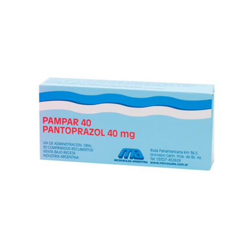 PAMPAR 40 PANTOPRAZOL 40MG