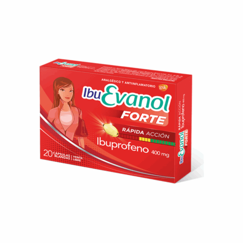 IBU EVANOL FORTE RAPIDA ACCION X20