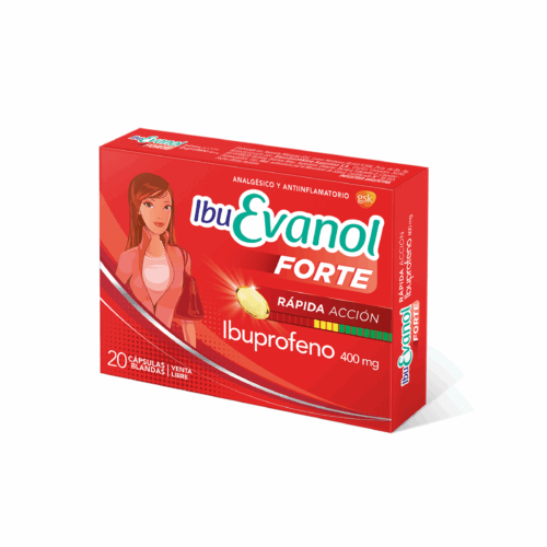 IBU EVANOL FORTE RAPIDA ACCION 400MG X20